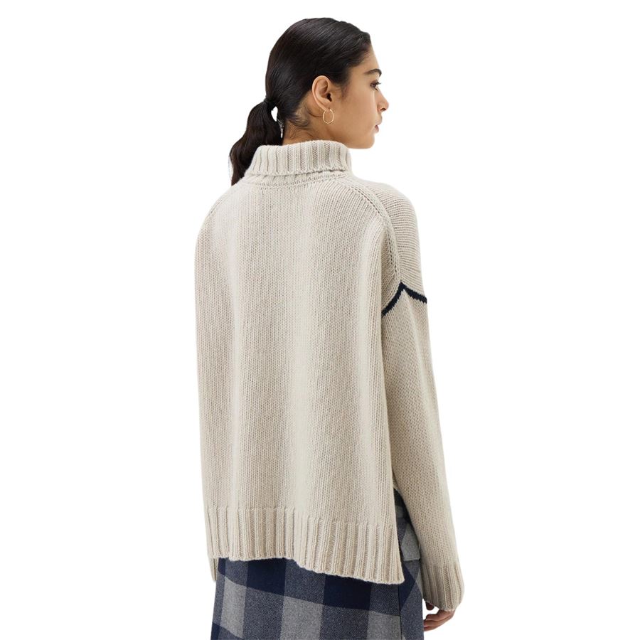WOOL CABLE' TURTLENECK Woolrich | CFWWKN02528743
